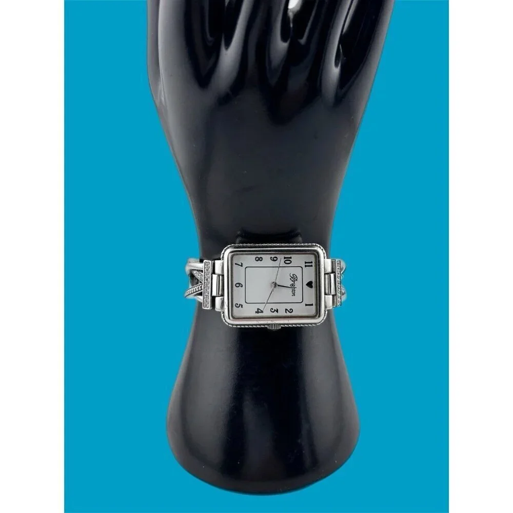 Brighton Neptunes Rings Swirl Watch Crystal Accent Two-Tone 7